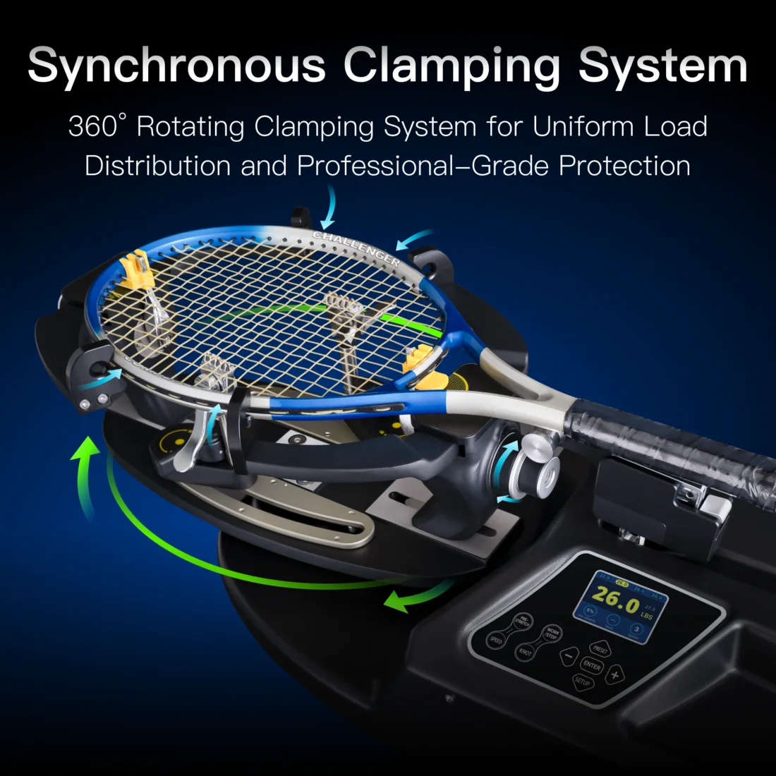 Synchronous clamping system
